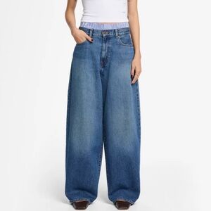 NWT: 7 for all man kind Sam Baggy Jeans